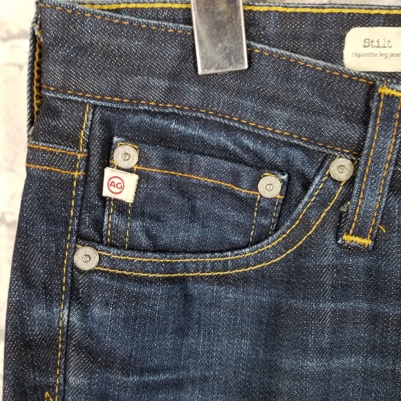 AG Adriano Goldshmied Stilt Jeans Size 27R - Picture 8 of 8